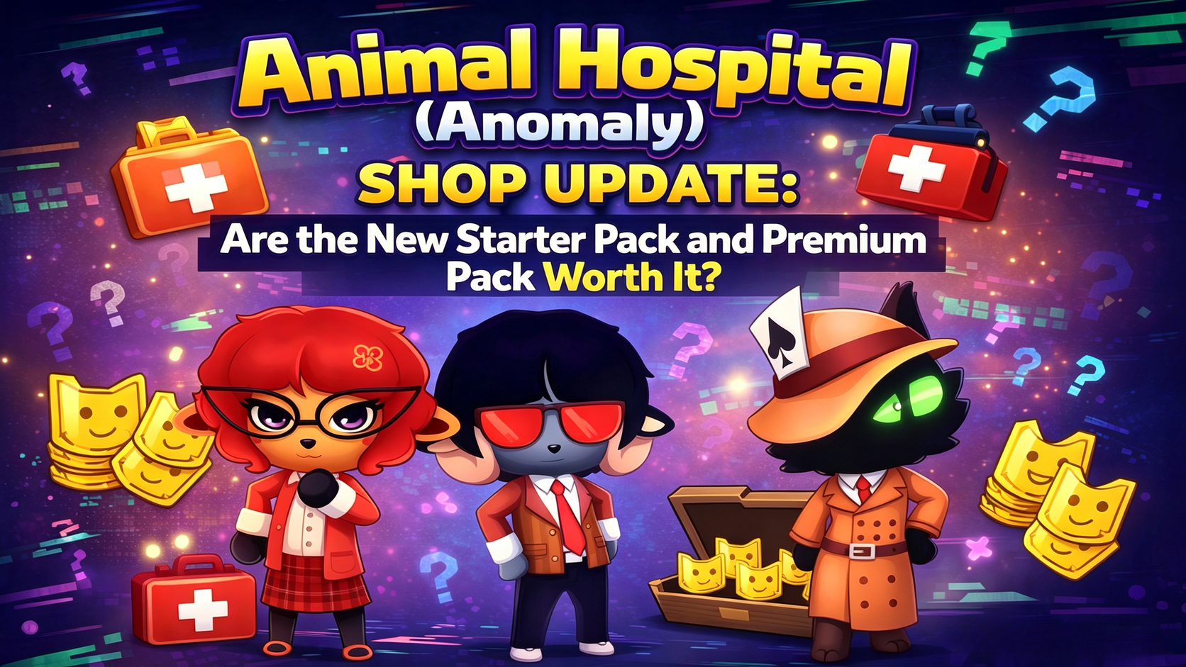 Animal Hospital (Anomaly) Shop Update: Are the New Starter Pack and Premium Pack Worth It?